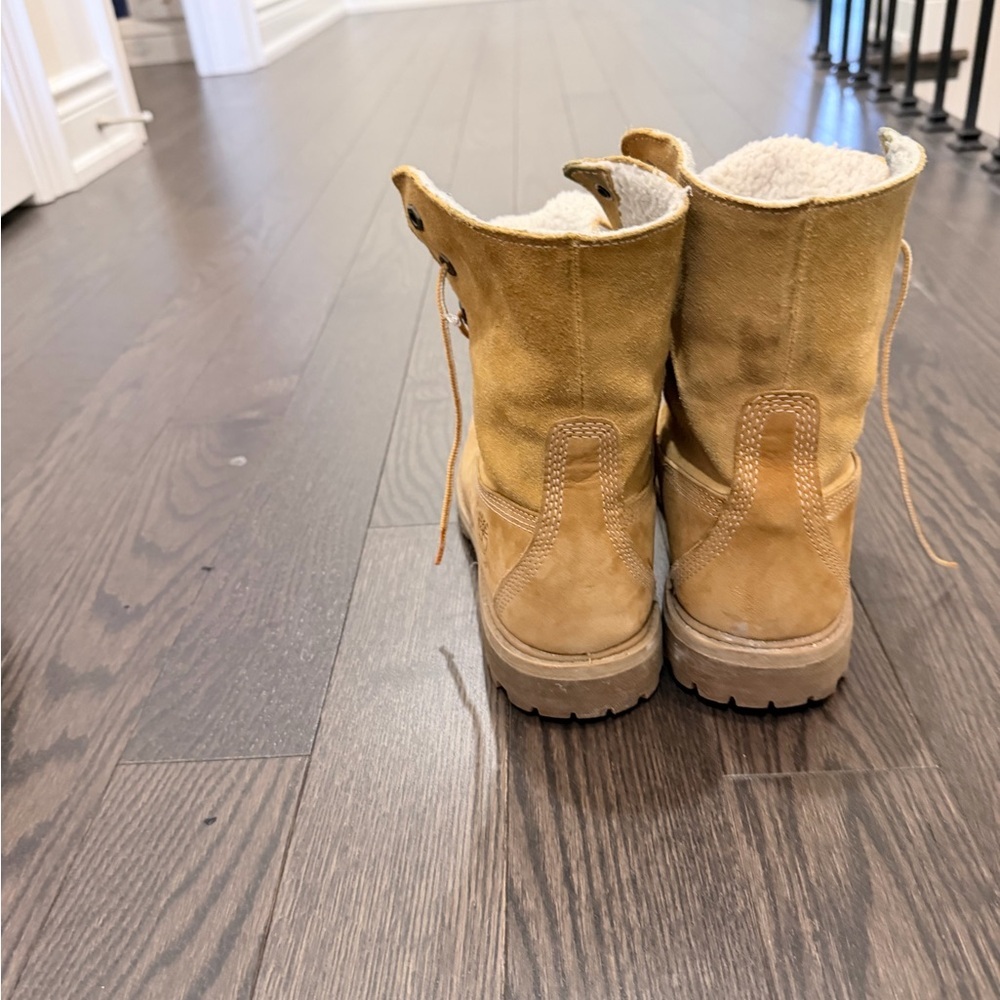 Timberland Light Brown Leather Boots - Picture 4 of 5